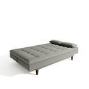 Ver imagem 5 de Sofá Cama 3 Lugares Sofanete 189Cm Cinza