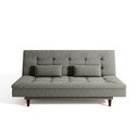Ver imagem 3 de Sofá Cama 3 Lugares Sofanete 189Cm Cinza