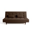 Ver imagem 3 de Sofá Cama 3 Lugares 190Cm Sofanete Nabalina Marrom