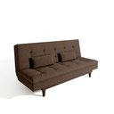 Ver imagem 7 de Sofá Cama 3 Lugares 190Cm Sofanete Nabalina Marrom