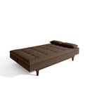 Ver imagem 5 de Sofá Cama 3 Lugares 190Cm Sofanete Nabalina Marrom