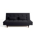 Ver imagem 4 de Sofá Cama 3 Lugares Sofanete 189Cm Preto