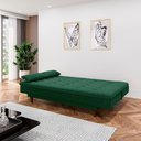 Ver imagem 2 de Sofá Cama 3 Lugares Sofanete 189Cm Verde