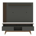 Ver mais imagens de Rack com Painel Ripado para Tv até 70 Polegadas 2 Gavetas Grécia 180cm