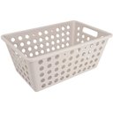 Ver imagem 1 de Cesta Organizadora Coza One Grande 4,7 Litros Light Gray Lavanderia Closet