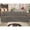 Ver imagem 2 de Sofá 3 Lugares para Sala de Estar Living 180cm Theo D06 Bouclê Castor - Mpozenato