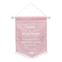 Ver imagem 1 de Flâmula Anjo da Guarda Rosa Menina com Oração FORNECEDOR 1 170961