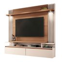 Ver imagem 1 de Painel para Tv Home Suspenso Brasil Nature Off White - Hb Móveis