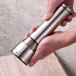 Moedor de Pimenta Sal Grosso Lorben Triturador Manual Tempero Aço Inox 21 Cm Gt6264 - 2