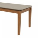 Ver imagem 5 de Mesa de Jantar Retangular 6 Lugares Tampo Áries Móveis Lopas