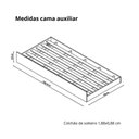 Ver imagem 4 de Bicama Infantil com Modulo Lateral Branco