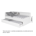 Ver imagem 5 de Bicama Infantil com Modulo Lateral Branco