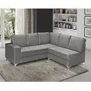 Ver imagem 1 de Sofá de Canto 5 Lugares Prata Nabas