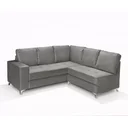 Ver imagem 2 de Sofá de Canto 5 Lugares Prata Nabas