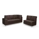 Ver imagem 3 de Sofá de Canto 5 Lugares Prata Nabas