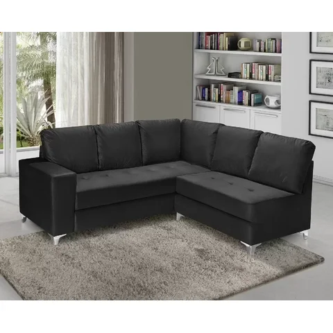 Sofá de Canto 5 Lugares Prata Nabas