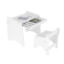 Ver imagem 3 de Conjunto Mesa e Cadeira Infantil Montessori Branco