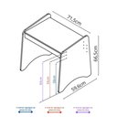 Ver imagem 7 de Conjunto Mesa e Cadeira Infantil Montessori Branco