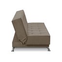 Ver mais imagens de Sofá Cama 3 Lugares 1,80m Diana Suede Adonai Estofados