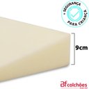 Ver imagem 4 de Travesseiros Almofada Bebê Antirefluxo Rampa para Carrinho + Capa Antialérgica 100 Algodão - Bf Colc