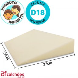 Travesseiros Almofada Bebê Antirefluxo Rampa para Carrinho + Capa Antialérgica 100 Algodão - Bf Colc - 3