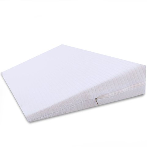 Travesseiros Almofada Bebê Antirefluxo Rampa para Carrinho + Capa Antialérgica 100 Algodão - Bf Colc