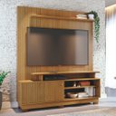 Ver imagem 1 de Rack Painel de Tv Frisado com Pés Ares 160cm Eras 854 Madetec