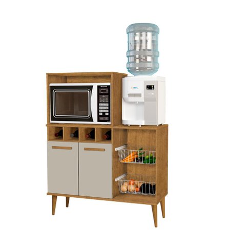 Fruteira Nube Cor:ipe Off White - Armário para Cozinha - Mizza Decor