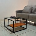 Ver imagem 4 de Mesa de Centro Industrial para Sala de Estar