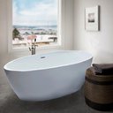 Ver imagem 2 de Kit Banheira de Imersao Rubi e Misturador de Piso Monocomando Prata Pingoo.casa