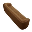 Ver imagem 7 de Sofá Living Decorativo 3 Lugares 252cm Meris M22 Sintético Caramelo - Mpozenato