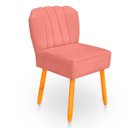 Ver imagem 4 de Kit Cadeira Pétala para Sala de Jantar Confortável e Reforçada Suede