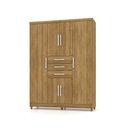 Ver imagem 3 de Guarda Roupa 6 Portas Capitiva Nature