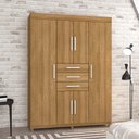 Ver imagem 1 de Guarda Roupa 6 Portas Capitiva Nature