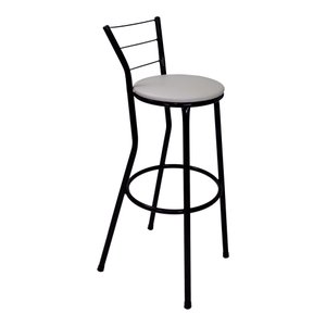 Banqueta Banco Alto Cozinha Alta Bar Bistro Area Americana:branco