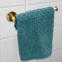Ver imagem 2 de Suporte Porta Toalha Dourado Brilhoso Toalheiro Aço Inox Porta Toalha de Rosto Acessório Banheiro