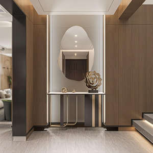 Espelho Orgânico Lapidado Decorativo Moderno 90 X 60 Cm