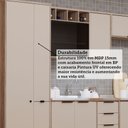 Ver imagem 3 de Cozinha Modulada Compacta 6 Peças com Espaço para Forno e Micro-ondas com Tampo Aspen Luciane Móveis