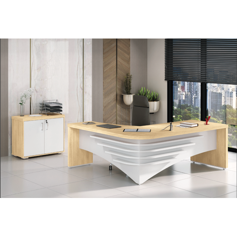 Conjunto Escritório: Balcão 6200 + Mesa Diretor Ld 6209