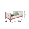 Mini Cama Juvenil Encanto com Colchão Incluso Menina - 4