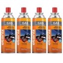 Ver imagem 1 de Kit 4 Refil Gás Fogareiro Etaniz 400ml 227g Butano Portátil Camping Churrasco Cozinha Maçaricos