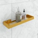 Ver mais imagens de Kit Acessório para Banheiro Dourado 6 Peças Suporte Celular