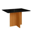 Ver imagem 4 de Mesa de Jantar Retangular de Vidro 4 Lugares 120cm sem Cadeiras Helô Poliman Móveis