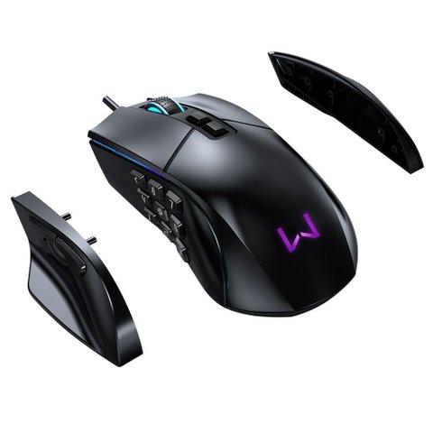 Mouse Gamer Rolf 14 Botões com Fio 10000dpi Warrior - Mo420 Mo420