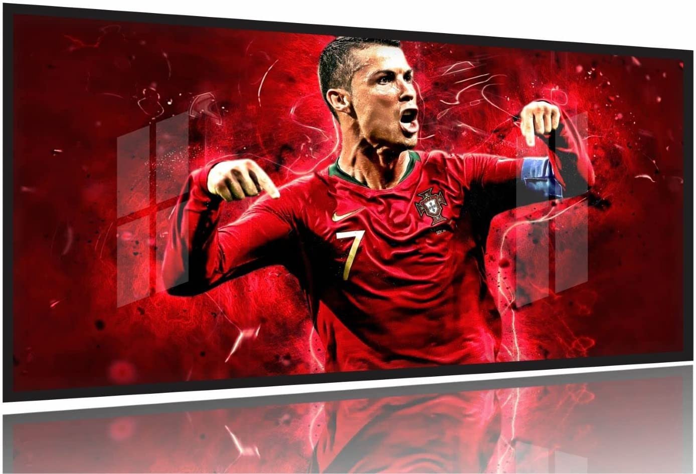 Placas Quadros Decorativos Do Cristiano Ronaldo Cr7 em Promoção na