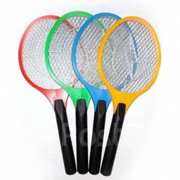 Raquete Elétrica Recarregável Mata Insetos Mosquitos Aranha Muriçocas Moscas Pernilongos Com Bateria - 4