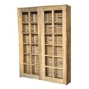 Ver imagem 3 de Porta Balcão de Abrir / Abrir de Madeira Itaúba Reto Bat.10 Cm- 2.15 (a) X 1.40 (l)