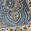 Ver imagem 5 de Tapete Persa Azul com Bege Ideal para Quarto e Sala 67x120