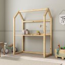 Ver imagem 1 de Mesa Desenho Infantil Montessori com Regulagem Madeira Natural Tina Idimex