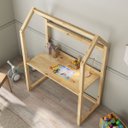 Ver imagem 4 de Mesa Desenho Infantil Montessori com Regulagem Madeira Natural Tina Idimex